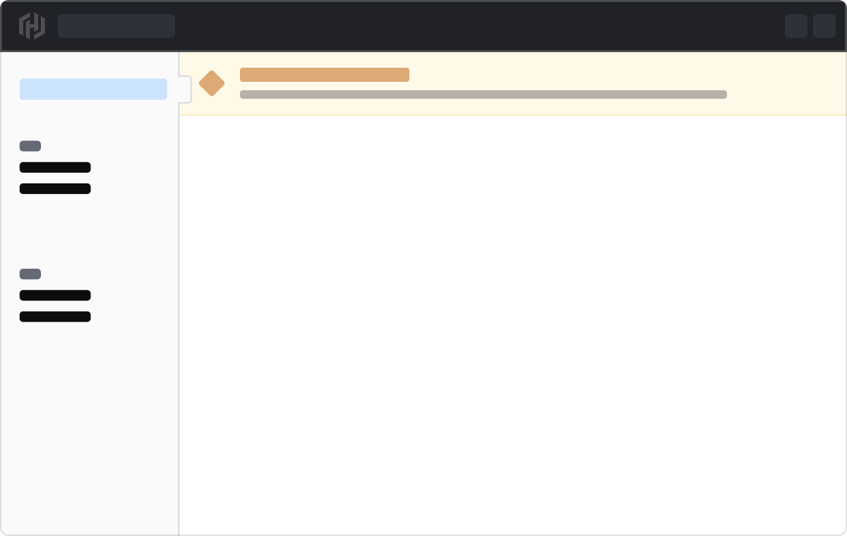 Placement of page alert